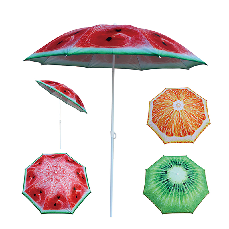 Stålramme strand parasol bu1905