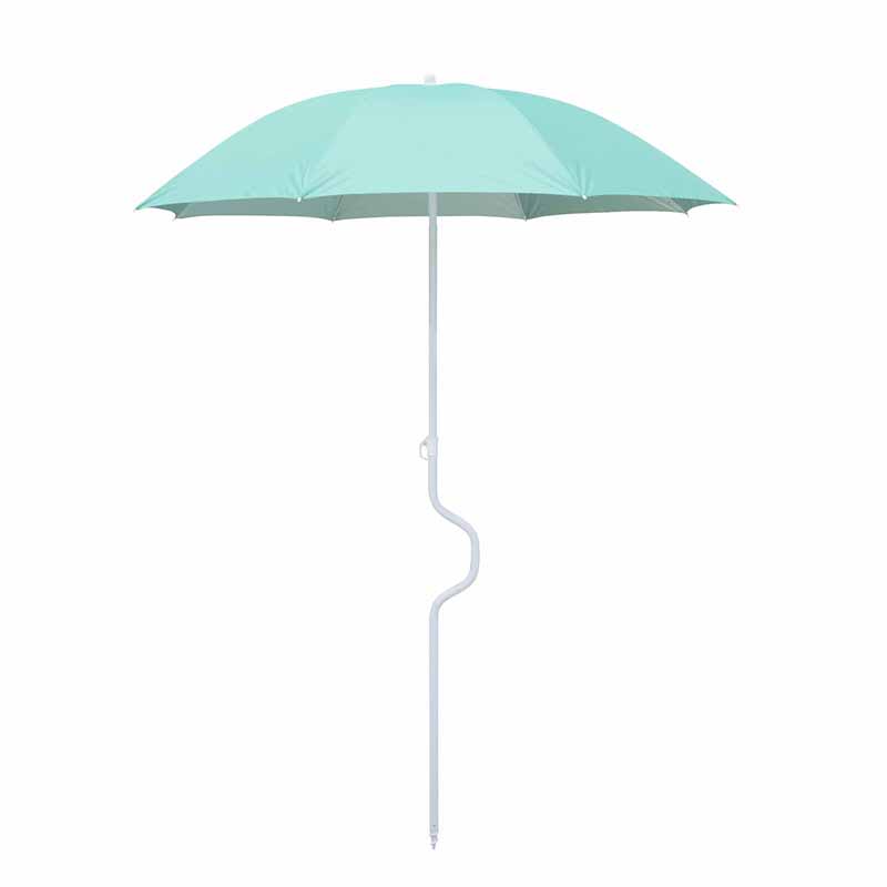 Inklinabel Beach Parasol med buet pol Bu1926