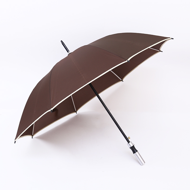 High-end Auto Open Golf Silk WindProof Paraply Ru1978
