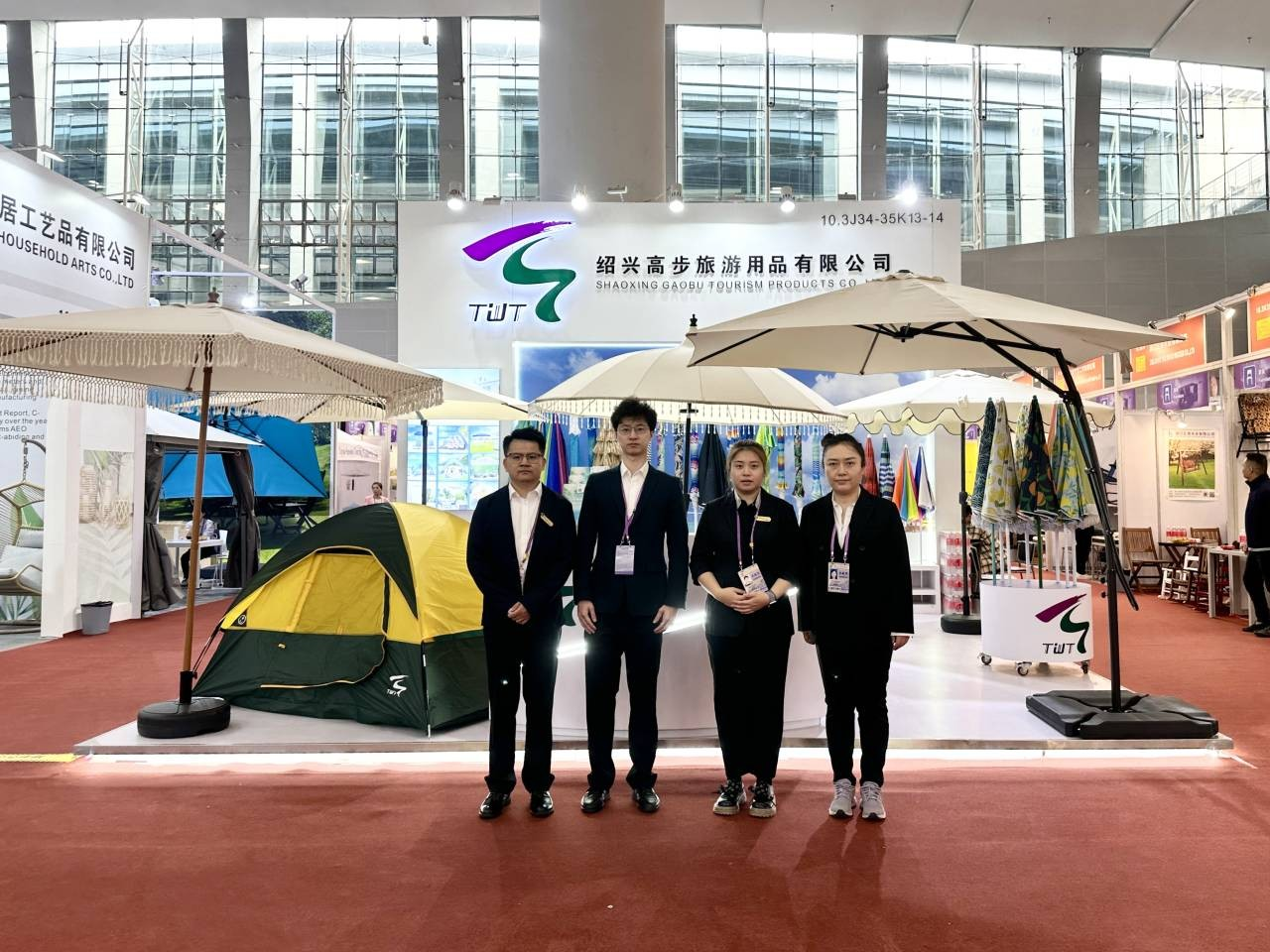 Den 134. Canton Fair afholdes i Guangzhou, Kina nu
